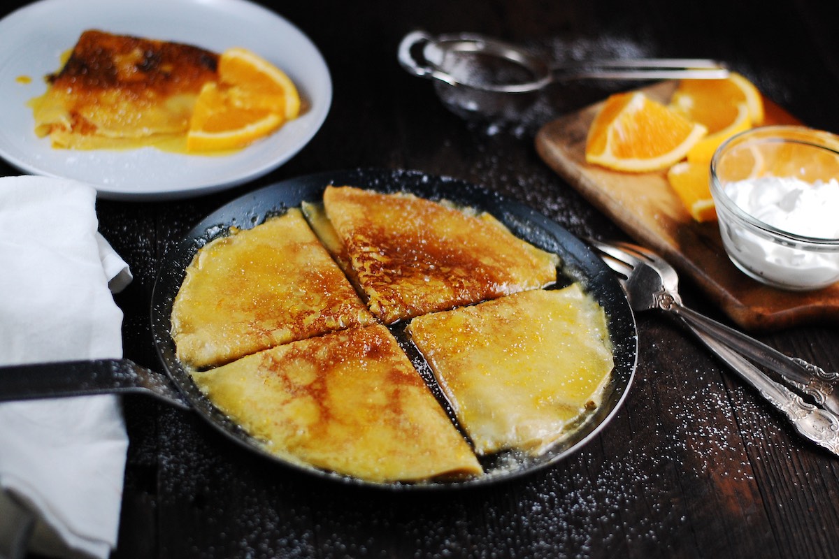 Crepes suzette