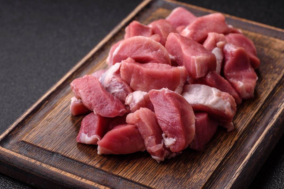 Carne a bocconcini per spezzatino