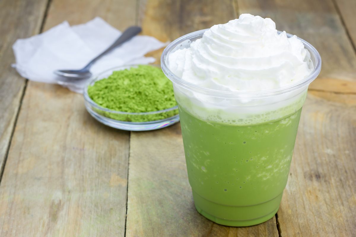 Frappuccino al tè matcha