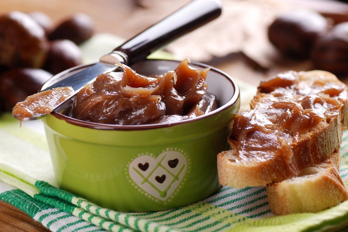 Marmellata di castagne con il Bimby