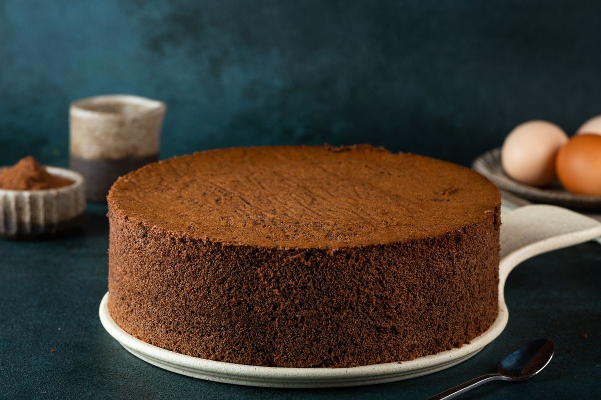 Base per torta al cioccolato da farcire