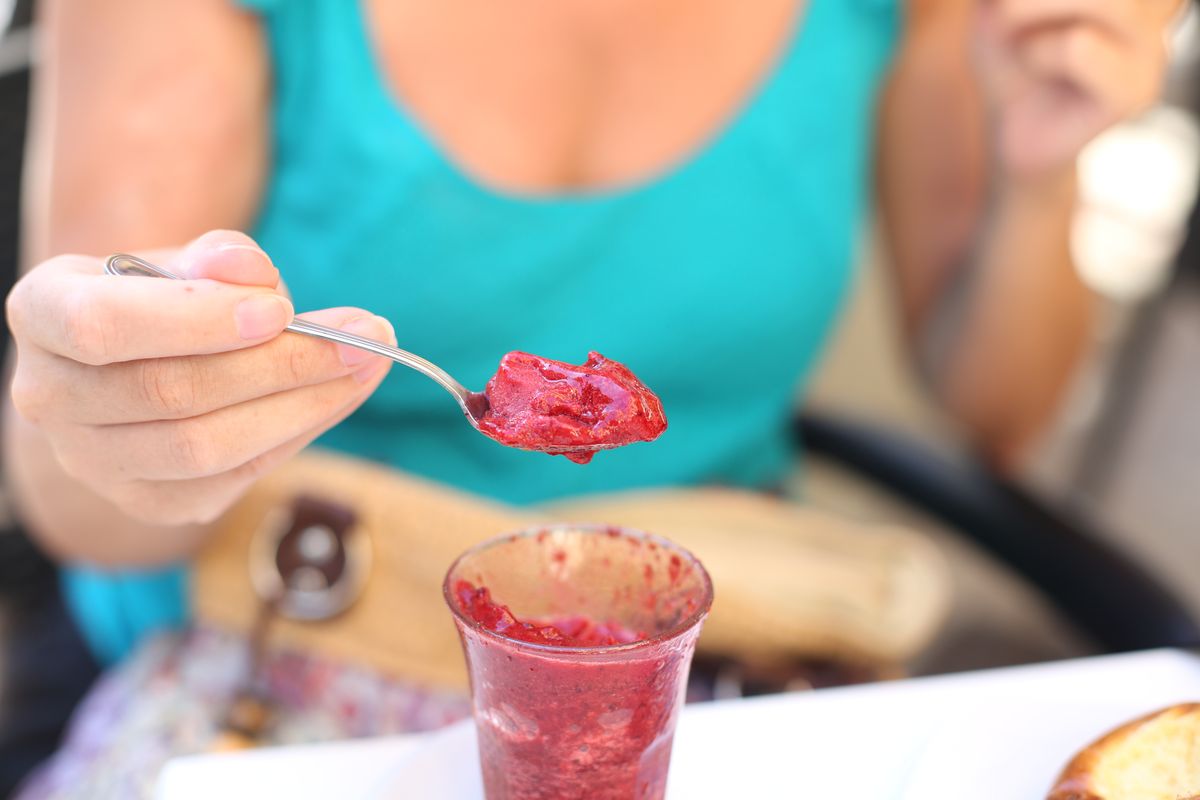 Granita di gelsi