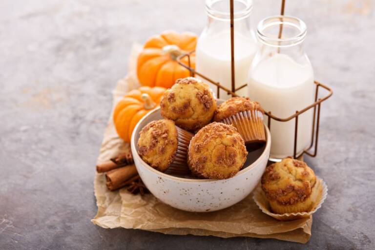 Muffin Di Zucca In Friggitrice Ad Aria La Ricetta Facile E Veloce