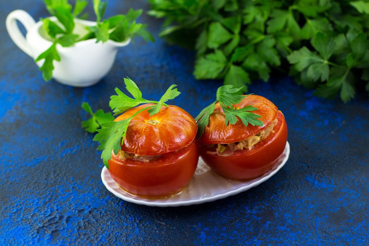 Pomodori ripieni di cous cous