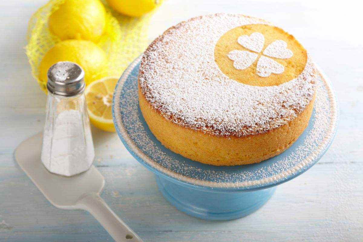 Torta al limone senza uova