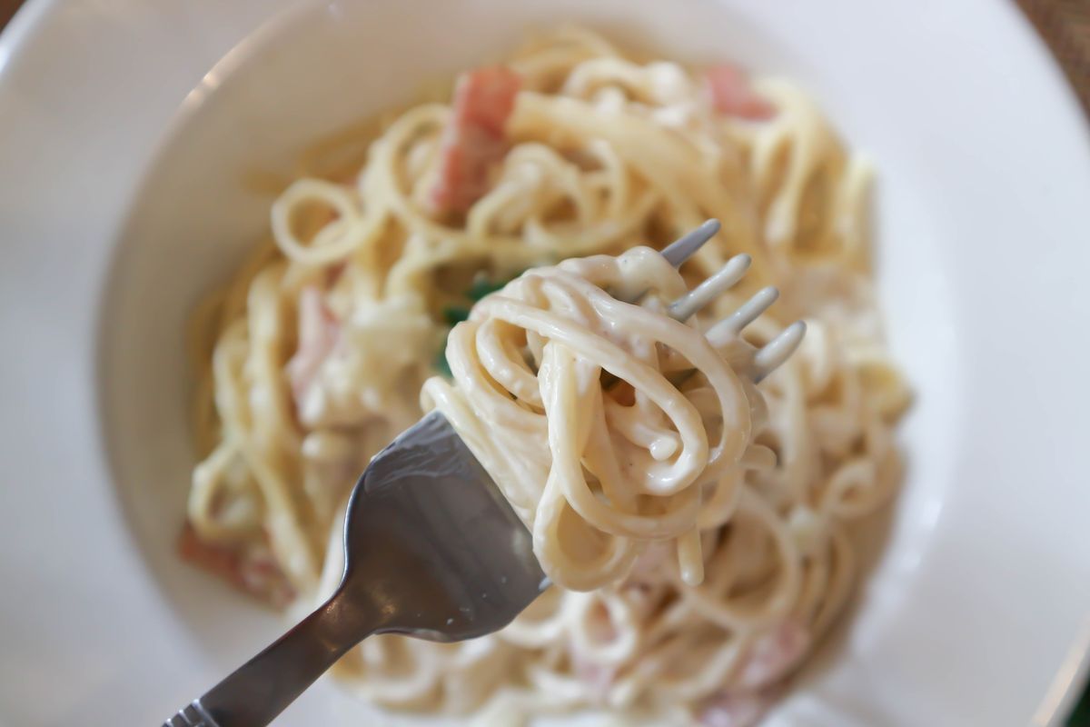 Spaghetti alla carbonara in scatola