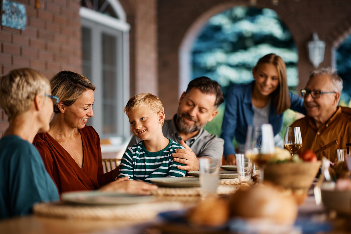 Domenica in famiglia all’insegna dell’armonia e di un pranzo condiviso