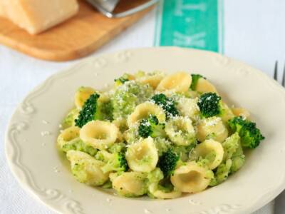 Orecchiette ceci e broccoletti