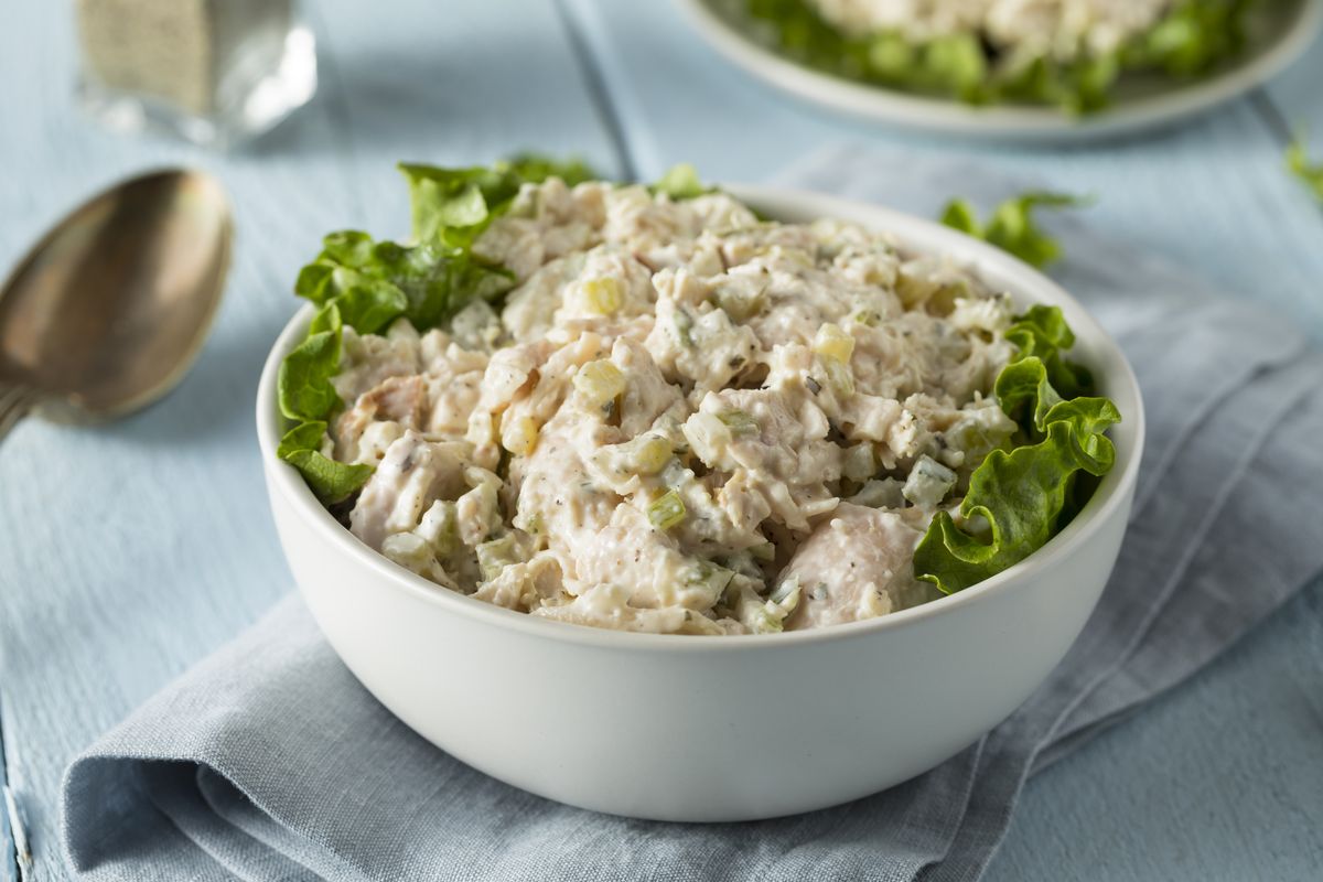 Chicken salad and mayonnaise