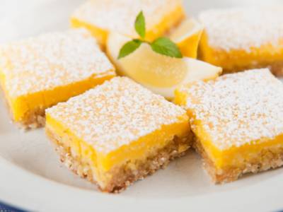 Quadrotti inglesi al limone (lemon bar)