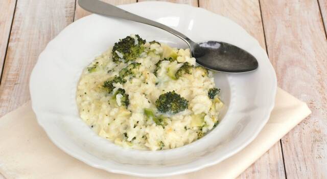 Mano sul cuore: il risotto ai broccoli è buonissimo!
