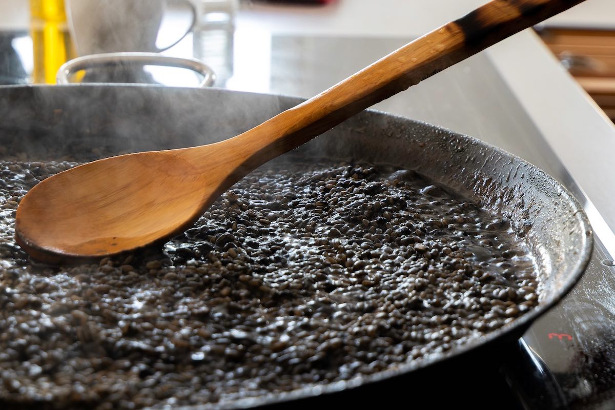 Risotto al nero di seppia