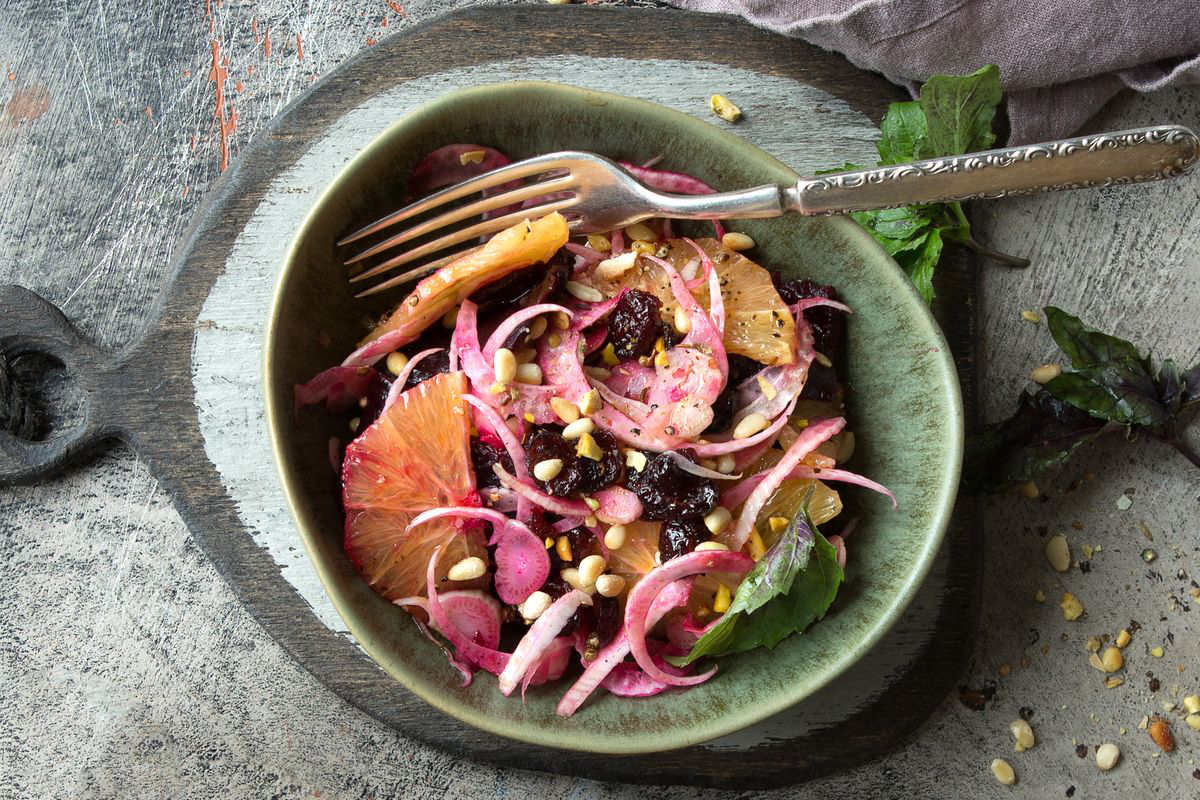 Sweet and sour Carnival salad