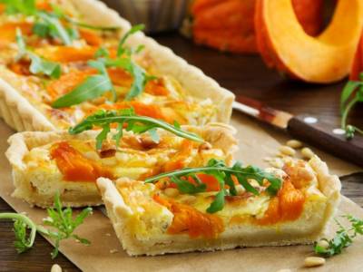 Ricetta salva spesa: Quiche alle carote, formaggio e rucola