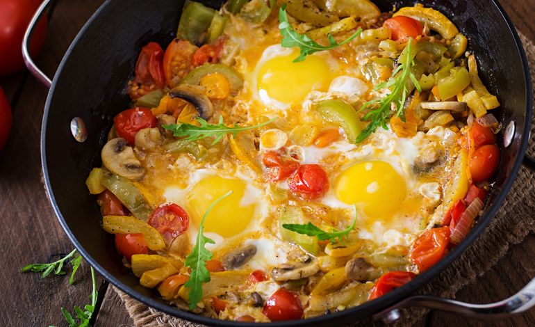 Ricetta Uovo sodo con verdure - La Cucina Italiana