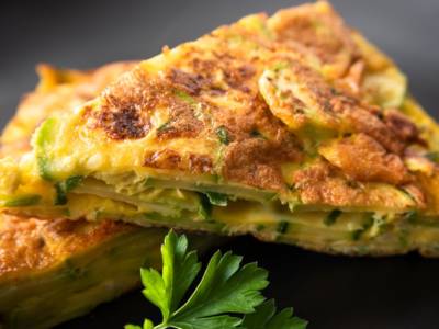 frittata con yogurt