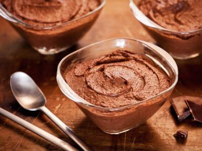 Mousse vegana al cioccolato