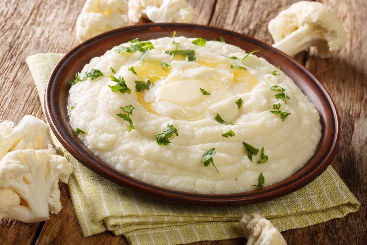 Cauliflower puree