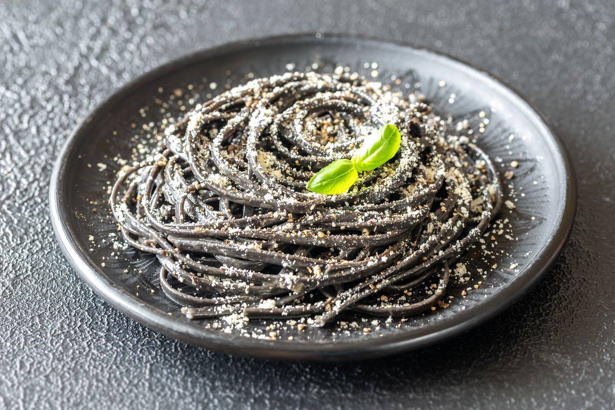 Spaghetti al nero di seppia