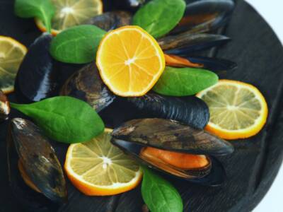 Cozze all'arancia