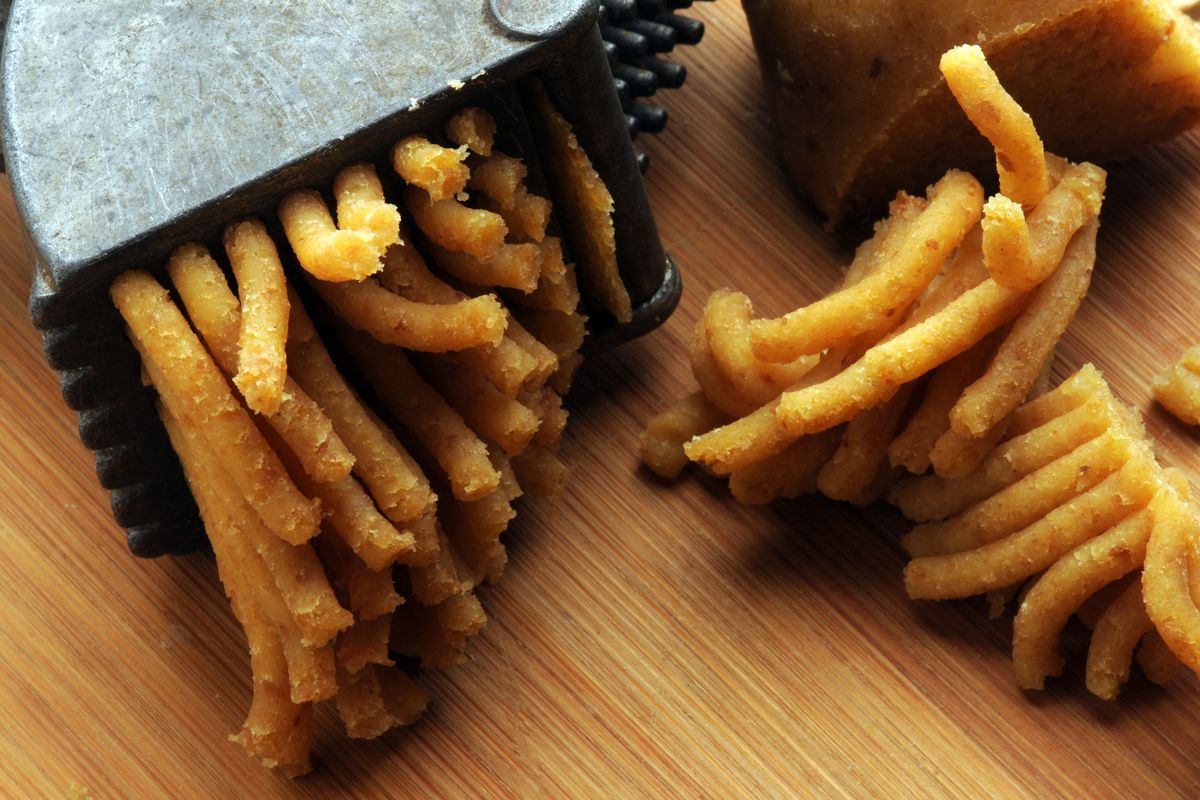 Passatelli with chickpeas