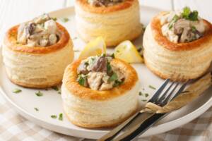 vol-au-vent ai funghi