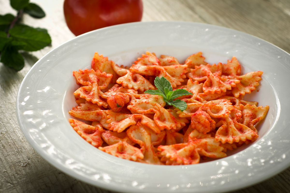 Farfalle alla luganega