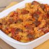 Pasta al forno con ricotta e salsiccia