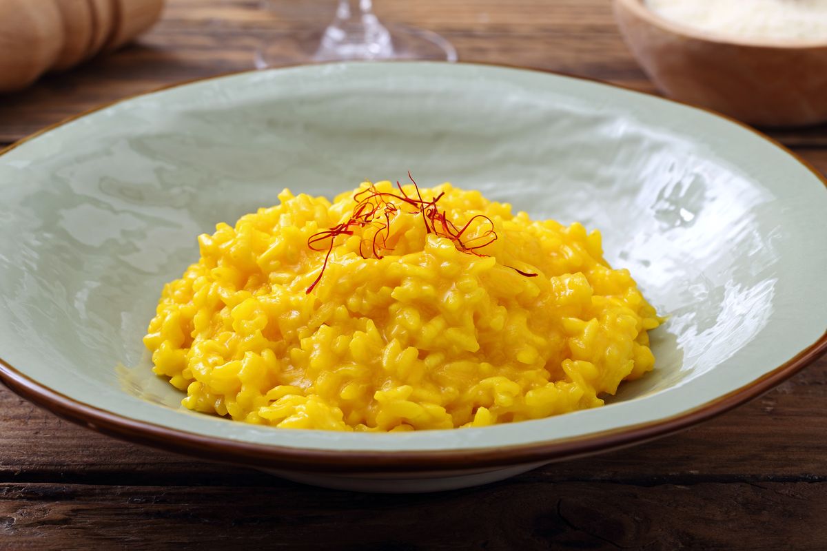 Saffron risotto