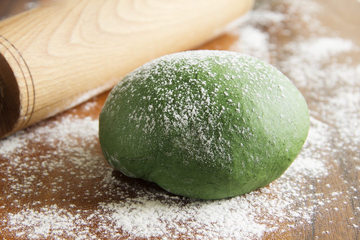 Sfoglia verde per lasagne