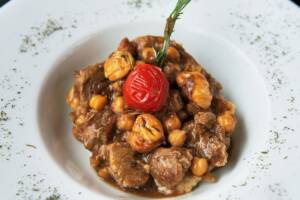 spezzatino di manzo con castagne