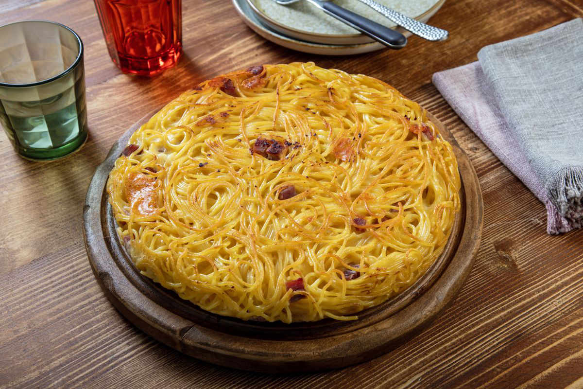 Frittata di spaghetti