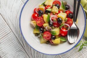 Piatto di insalata pantesca