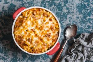 Pasta al forno con gorgonzola