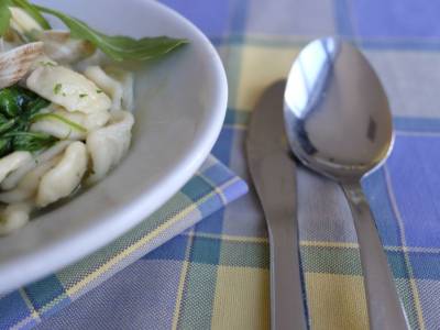 Orecchiette con friarielli e frutti di mare