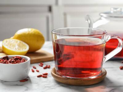 Tisana al limone e bacche di goji: la bevanda naturale e salutare