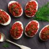 Uova ripiene con 'nduja