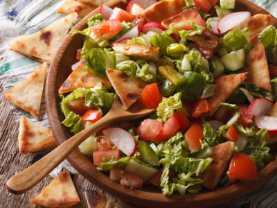 Il fattoush è un piatto della tradizione libanese