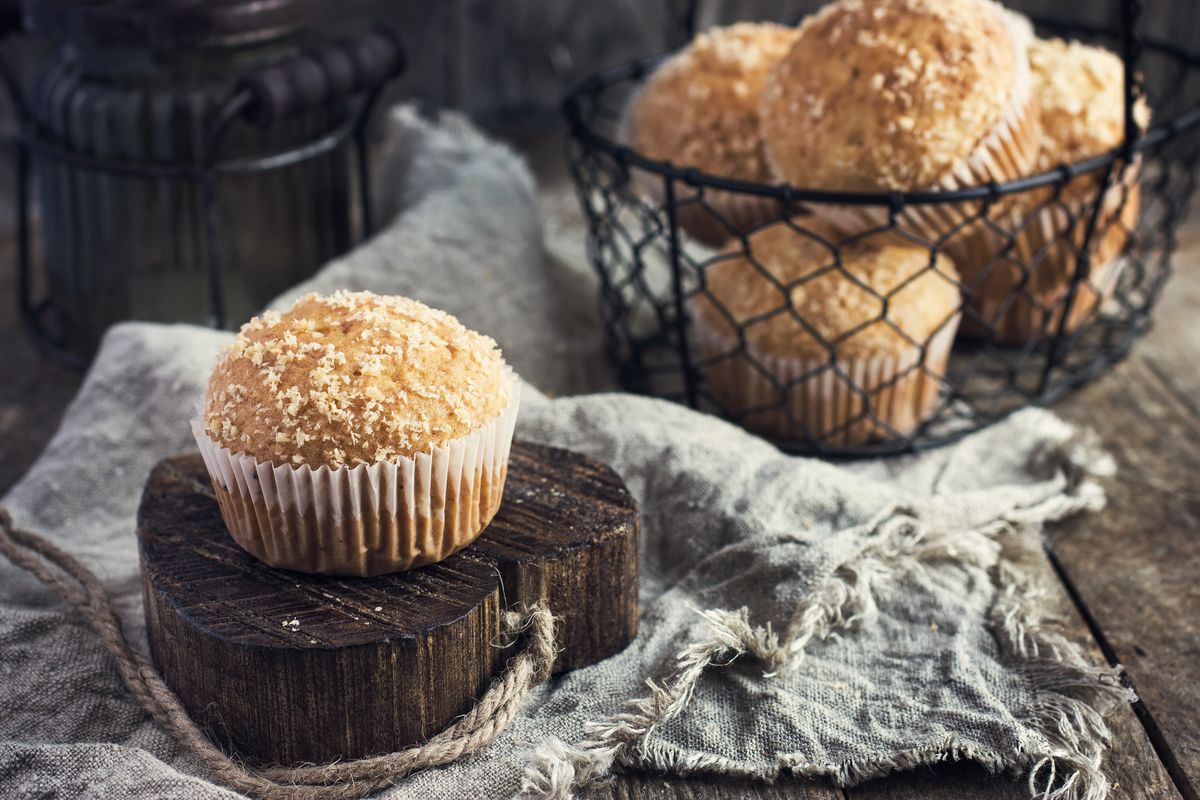 Coconut muffin