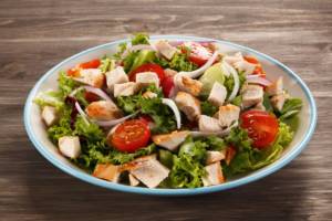 Insalata di pollo light