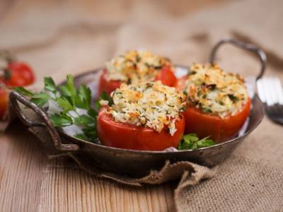 Pomodori ripieni di riso (facili e golosi)