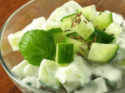 Tartare di cetrioli alla menta