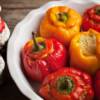Peperoni ripieni di quinoa