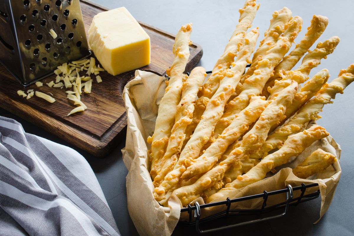 Cheese puff sticks