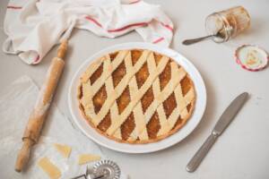 Crostata di mele cotogne