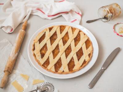 Crostata di mele cotogne