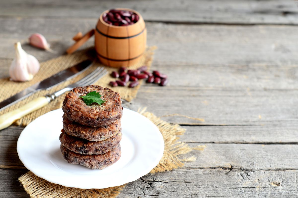 Hamburger di fagioli