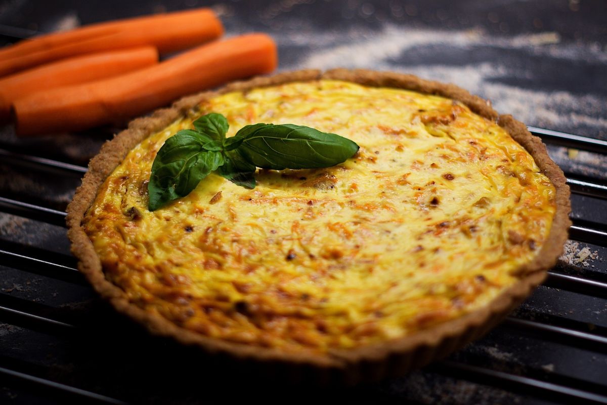 torta salata alle carote