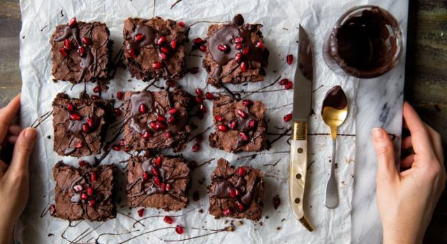 Brownies al cioccolato fondente (con un&#8217;aggiunta speciale)