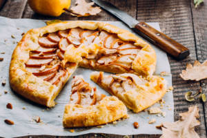 Crostata di pere senza glutine